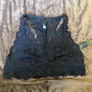Jenny Jen brand, size medium, new with tags, black, cute and comfy bralette
